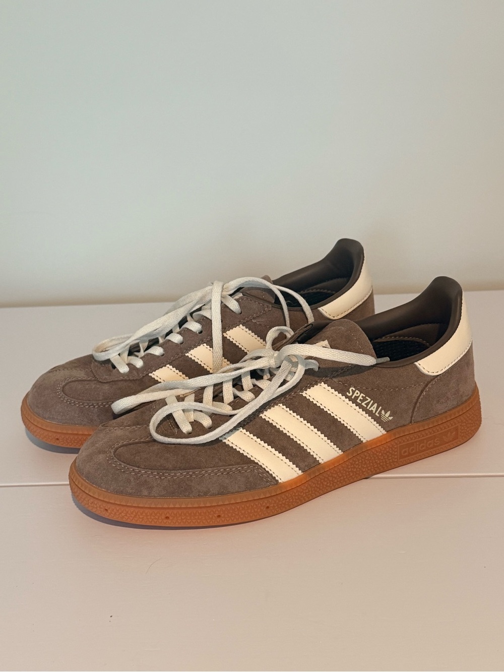 adidas Handball Spezial Earth Strata Brown Suede Sneakers Women’s Size 8